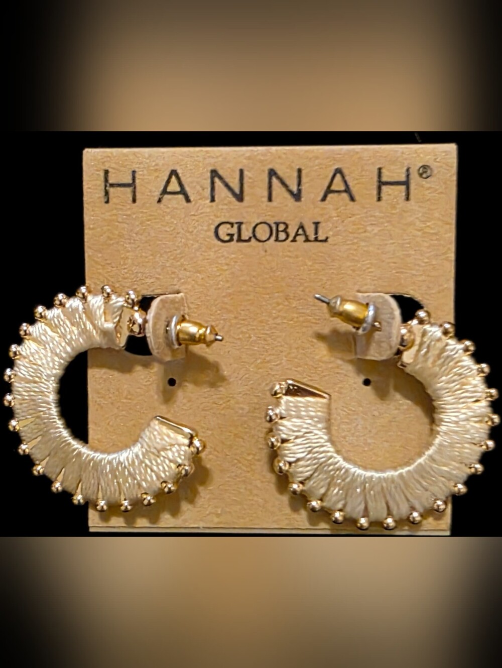 Thread Wrapped Hoops
